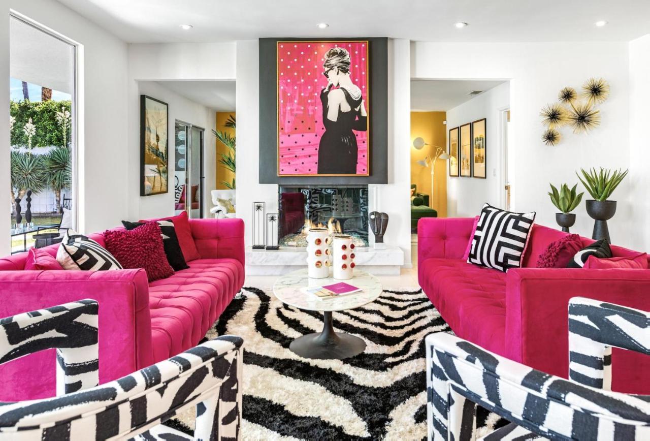 Pink Paloma Villa Palm Springs Exteriör bild
